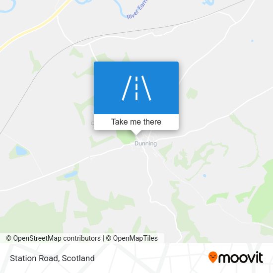 Station Road map