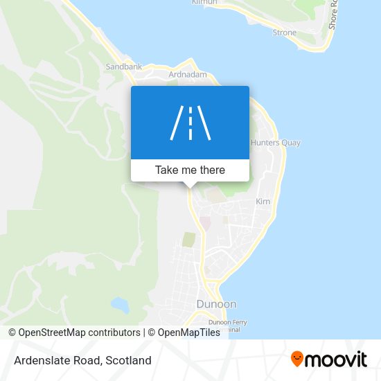 Ardenslate Road map