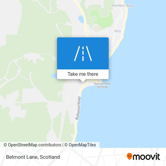 Belmont Lane map
