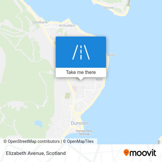 Elizabeth Avenue map