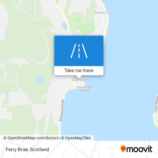 Ferry Brae map
