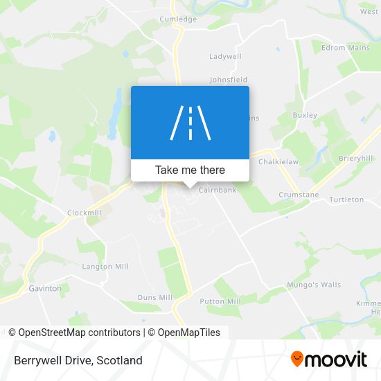 Berrywell Drive map