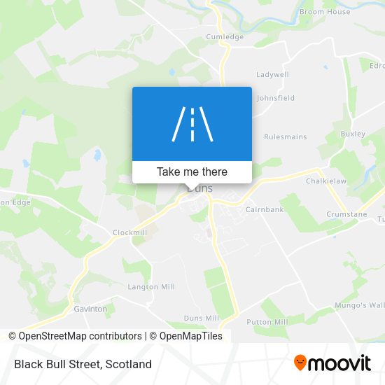 Black Bull Street map