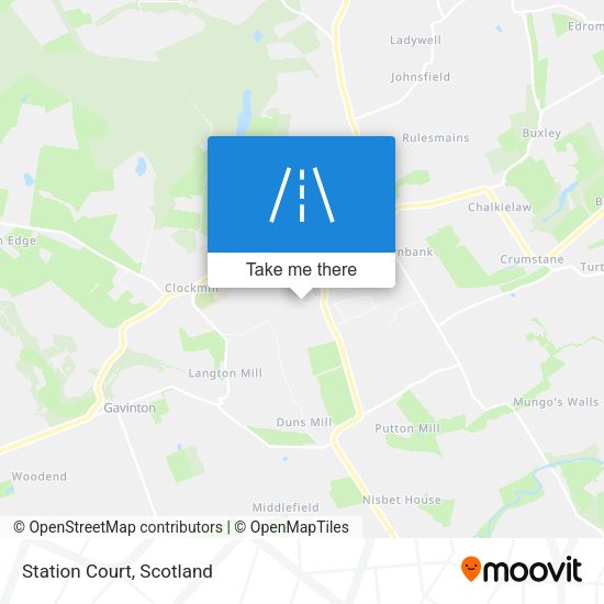 Station Court map