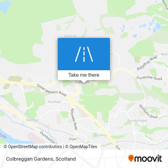 Colbreggan Gardens map