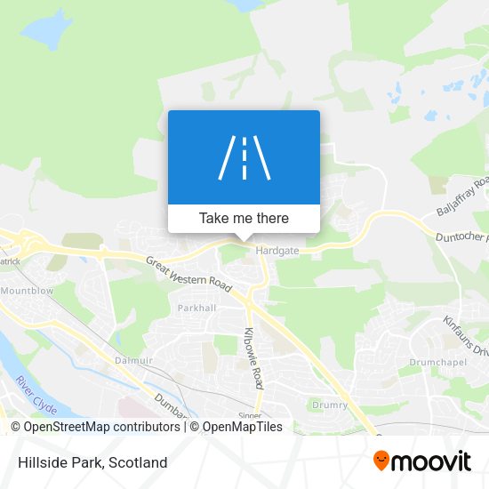 Hillside Park map
