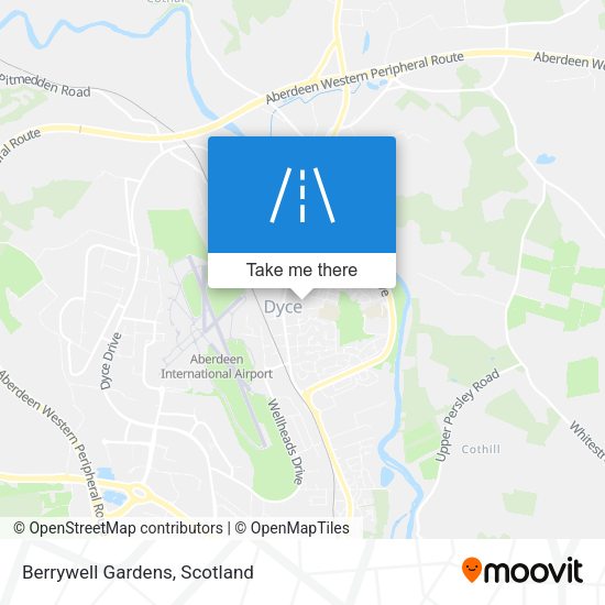 Berrywell Gardens map