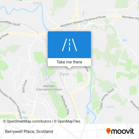 Berrywell Place map