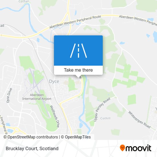 Brucklay Court map
