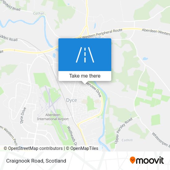 Craignook Road map