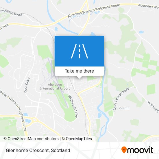 Glenhome Crescent map