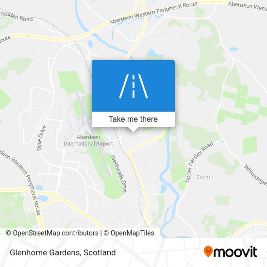 Glenhome Gardens map