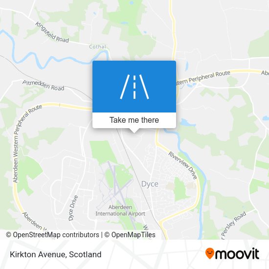Kirkton Avenue map