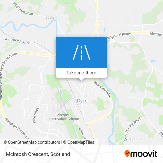 Mcintosh Crescent map