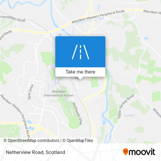 Netherview Road map