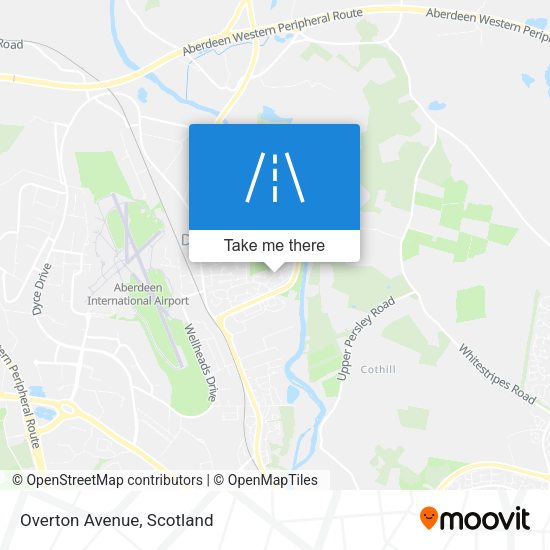 Overton Avenue map