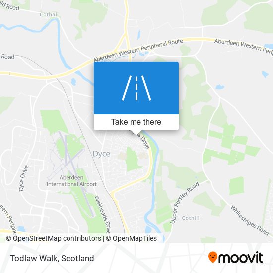 Todlaw Walk map