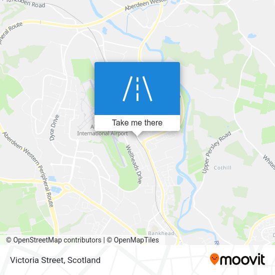 Victoria Street map