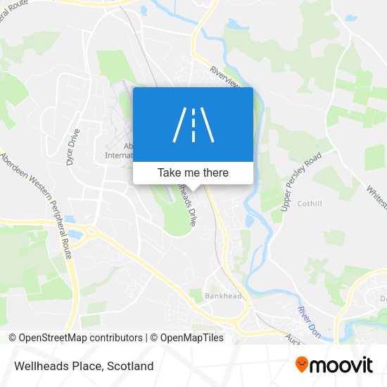 Wellheads Place map