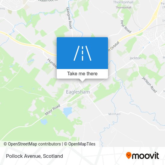 Pollock Avenue map