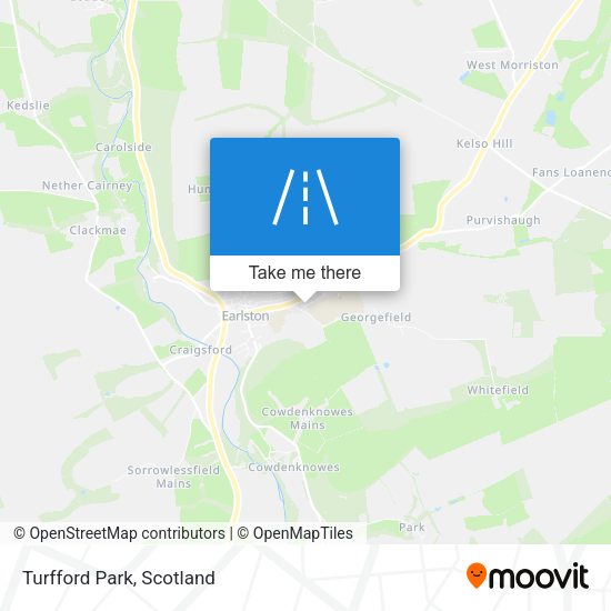 Turfford Park map