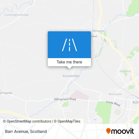 Barr Avenue map