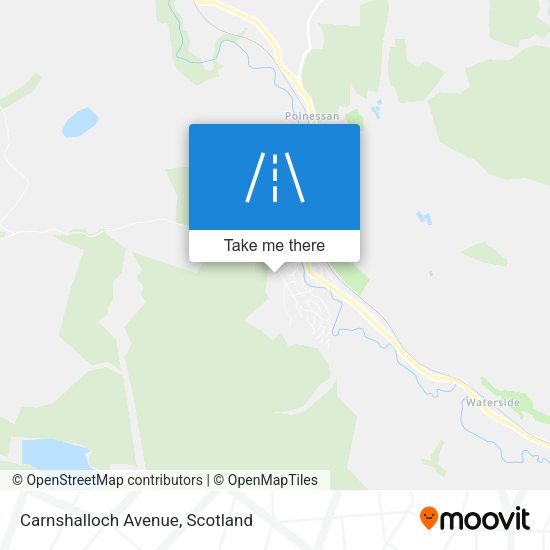 Carnshalloch Avenue map