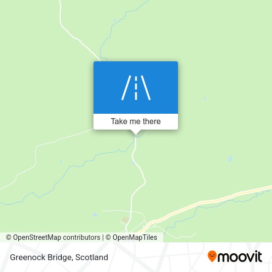 Greenock Bridge map