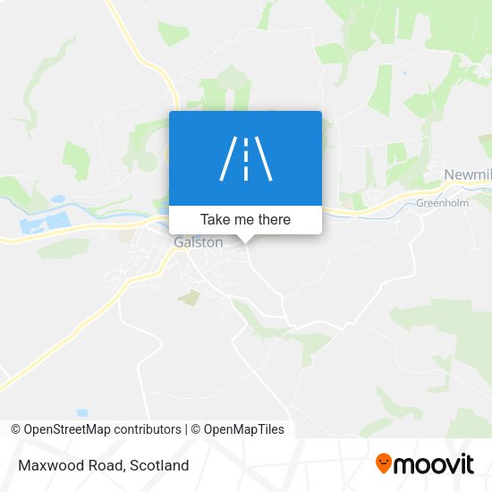 Maxwood Road map