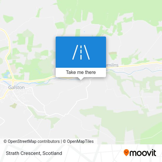 Strath Crescent map