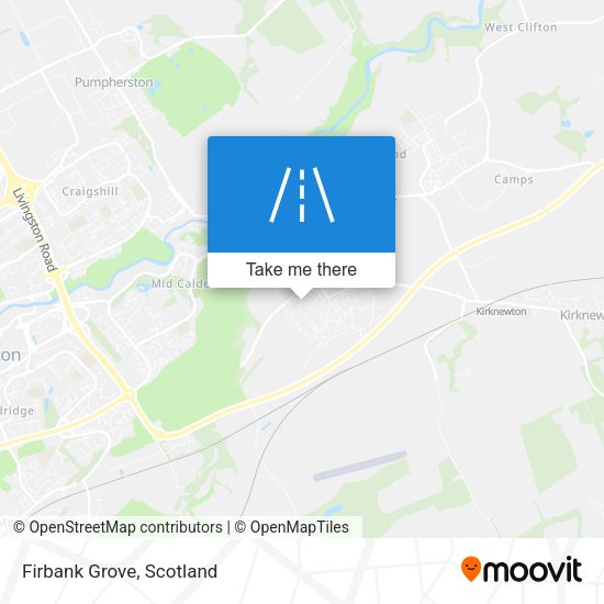 Firbank Grove map