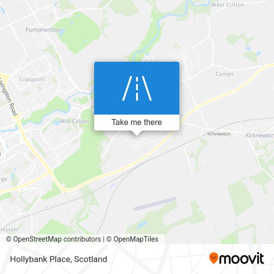 Hollybank Place map