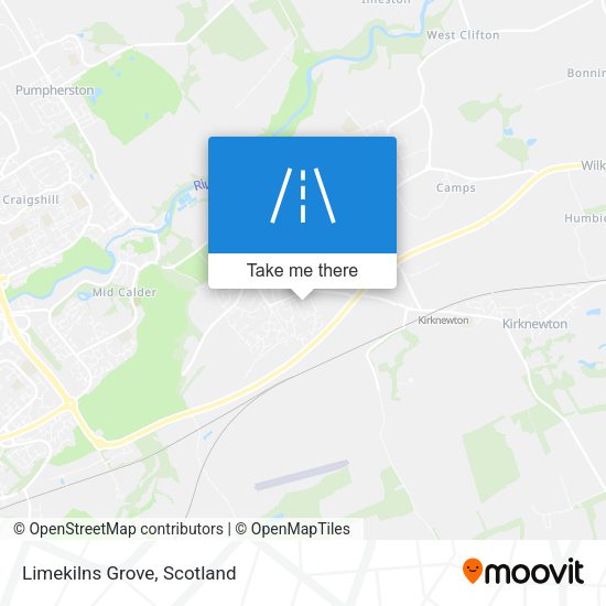 Limekilns Grove map