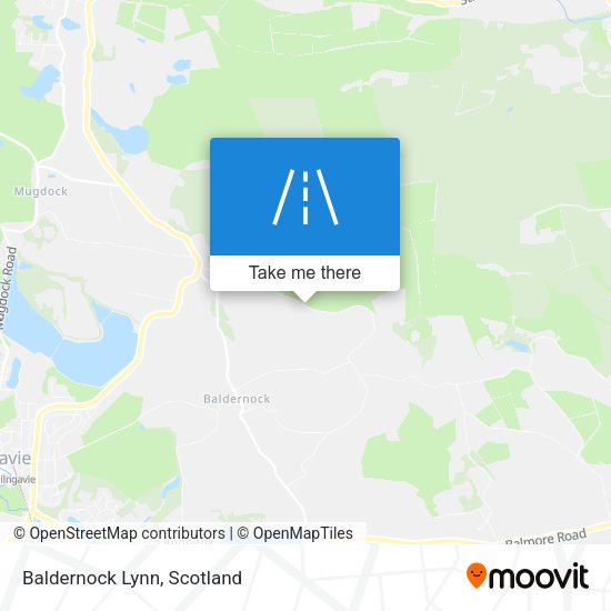 Baldernock Lynn map