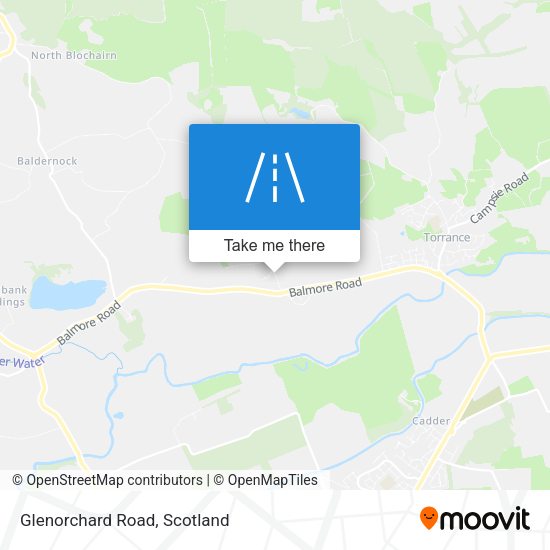 Glenorchard Road map