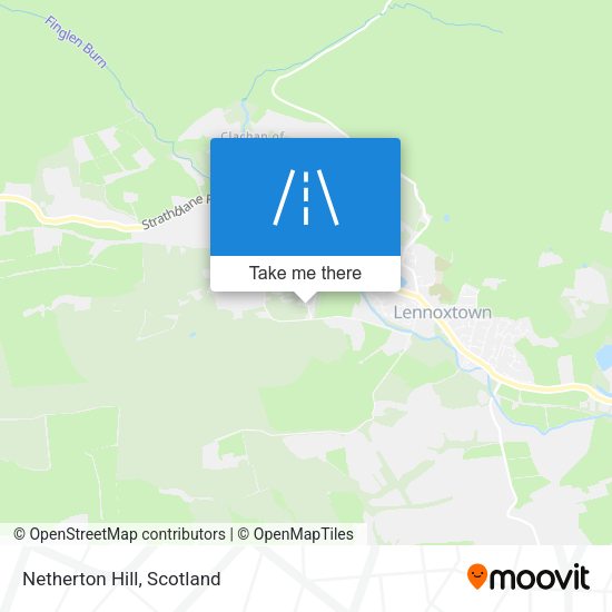 Netherton Hill map
