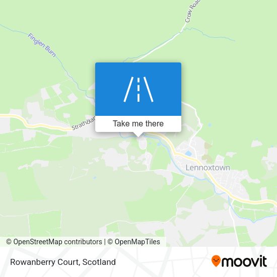 Rowanberry Court map