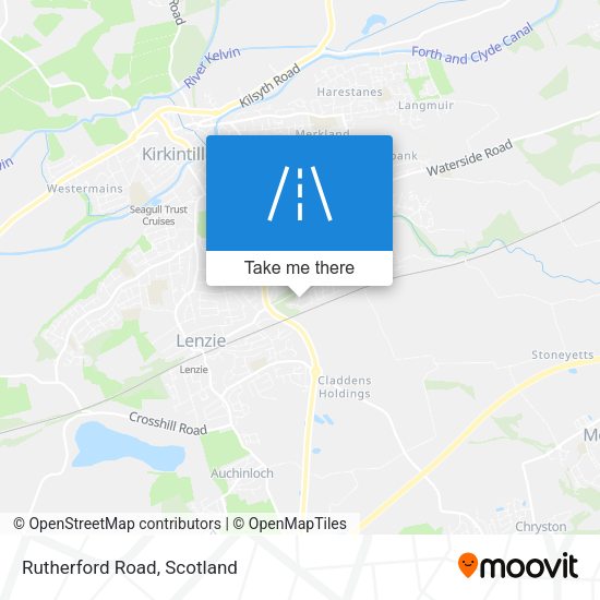 Rutherford Road map