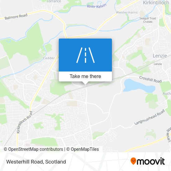 Westerhill Road map