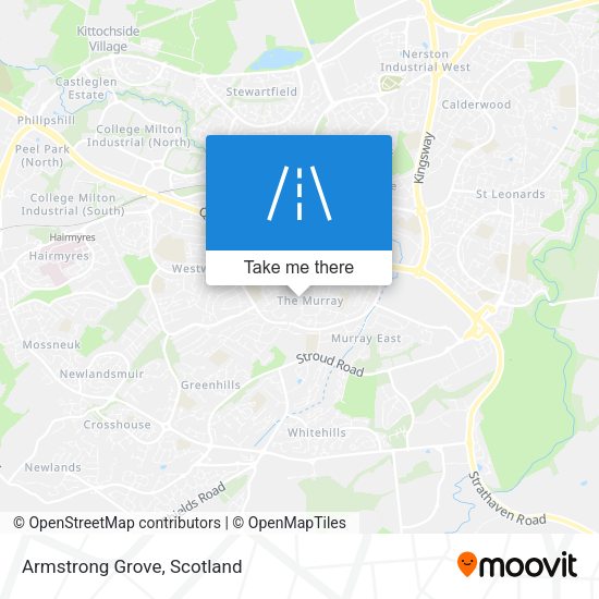 Armstrong Grove map