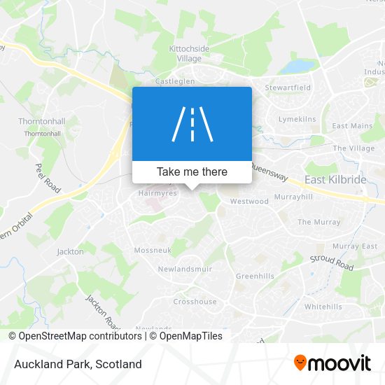 Auckland Park map