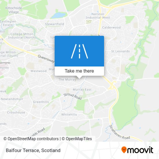 Balfour Terrace map