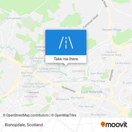 Bishopdale map