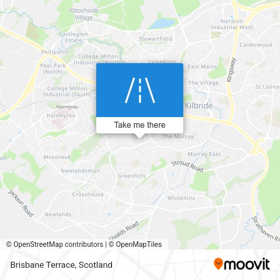 Brisbane Terrace map