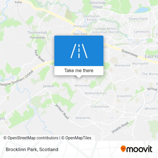 Brocklinn Park map