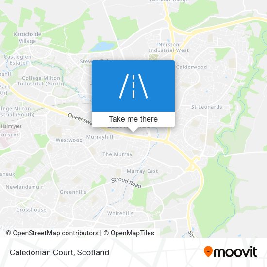 Caledonian Court map