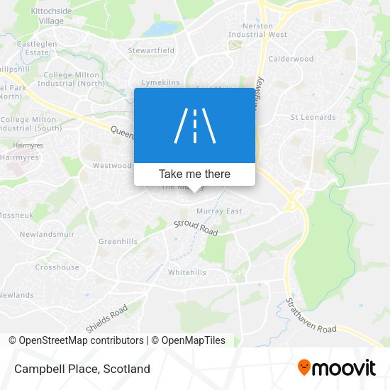 Campbell Place map