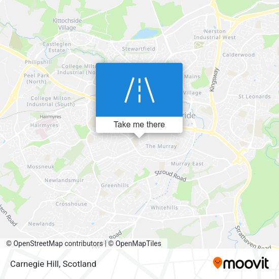 Carnegie Hill map