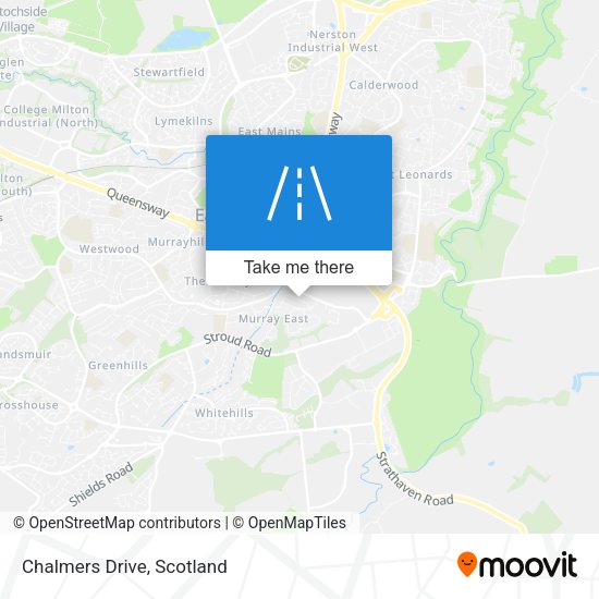 Chalmers Drive map