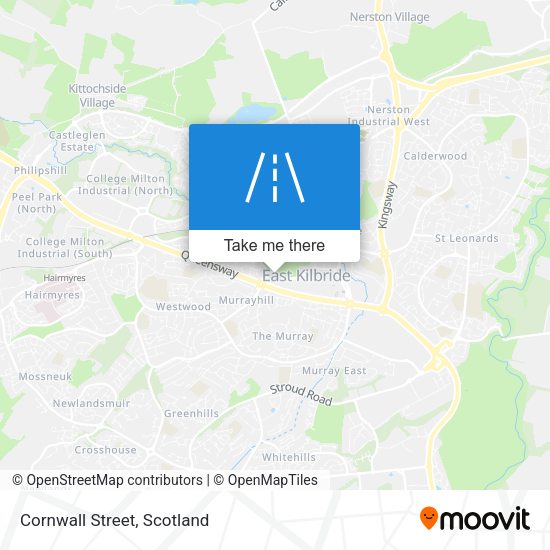 Cornwall Street map